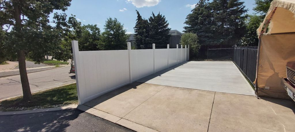 pvc fence burlington